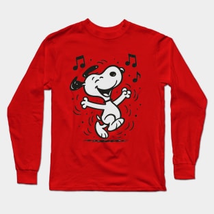 Peanuts - Snoopy Dancing Long Sleeve T-Shirt